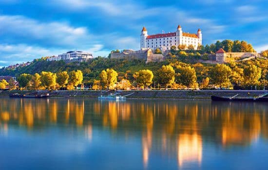 Bratislava Castle in Bratislava, Slovakia