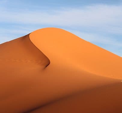 Soft sand in the Saraha Desert. Visit when you travel Africa