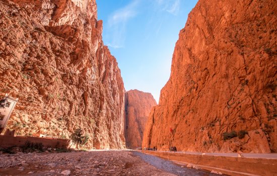 Valley of Roses in Morocco