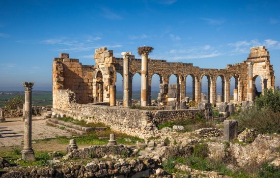 Archaeological site of Volubilis, Morocco