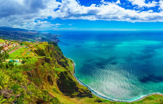 the island of Madiera in Portugal